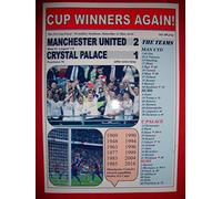 Lilywhite Multimedia Manchester United 2 Crystal Palace 1 - 2016 FA Cup final - souvenir print