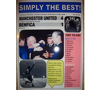 Lilywhite Multimedia Manchester United 4 Benfica 1-1968 European Cup final - souvenir print