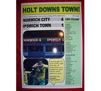 Lilywhite Multimedia Norwich City 4 Ipswich Town 1 - 2010 - souvenir print