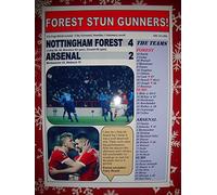 Lilywhite Multimedia Nottingham Forest 4 Arsenal 2-2018 FA Cup - souvenir print