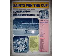 Lilywhite Multimedia Southampton 1 Manchester United 0 - 1976 FA Cup final - souvenir print
