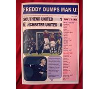 Lilywhite Multimedia Southend United 1 Manchester United 0 - 2006 Capital One Cup - souvenir print