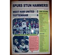 Lilywhite Multimedia West Ham United 3 Tottenham Hotspur 4-2007 - souvenir print