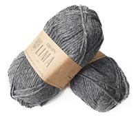 Lima - 0519m dark grey (Drops knitting and crochet wool/yarn - double knit/DK weight) - click to view other colours