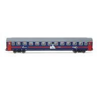 Lima HL4051 FS UIC-Z1 2nd class Intercity Notte Basic livery blue with model RailwayRolling Stock - Coaches