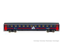 Lima HL4051 FS UIC-Z1 2nd class Intercity Notte Basic livery blue with model RailwayRolling Stock - Coaches