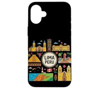 Lima Peru Travel Souvenir City Landmark Tourist Gift Case for iPhone 16 Plus