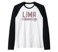 Lima Peru | Vacation Travel Raglan Baseball Tee