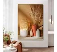 LIMAIDUO Canvas Painting Modern Abstract Fruit Wall Art Poster Orange Lemon Avocado Papaya Print Kitchen Living Room Decor Wall Decor(60x80cm/Frameless)