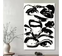 LIMAIDUO Classic Style Canvas Art Print, Modern Easter Eggs Design, Versatile Wall Decor for Bedroom, Living Room, Corrido(80x120cm/Frameless)