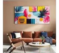 LIMAIDUO Emotional color, using color to express inner emotions, the level of emotional change,Modern Style Home Deco(60x120cm/Frameless)