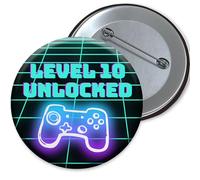 LimaLima 10th Birthday Gift For Boys You Have Reached Level 10 Badge