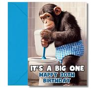 LimaLima 30th Birthday Card For Men & Women Funny It's A Big One For Brother Son & Best Friends