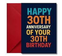 LimaLima 60th Birthday Card For Men & Women Funny Design Perfect For Female Friend Mum Dad Husband Wife Brother & Sister