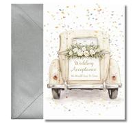 LimaLima Wedding Acceptance Card RSVP Reply We Would Love To Come