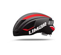 Limar Unisex's Air Speed Bicycle Helmet, Matt Black/Red, Medium