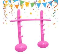 Limbo - 145x40x130cm PVC | Inflatable Limbo Game | Portable Liimbo Party Game | Height Inflatable Jumping Pole | Fun and Interactive Activity Pole for Kids, Adults, Meets