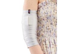 LimbO PICC Line Sleeve - Cover PICC line & Midline | Soft, breathable, stretchy lycra | Unisex (Extra Small, Grey)