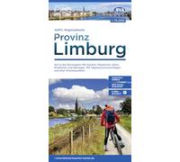 Limburg cycling map: Auf in die Grenzregion! Mit Aachen, Maastricht, Venlo, Eindhoven und Nijmegen. (Regionalkarte)