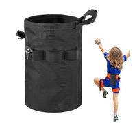 Lime Bag For Mountaineering,Clatter Down With Adjustable Waist Belt And Blow Pocket With Zipper - Equipment For Cut And Wall Bouldering Disc Golf Strength Training