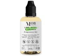 Lime Basil and Orange Luxury and Designer Fragrance Oil | Highly Concentrated | Perfect for Candles, Soaps, Bath Bombs, Diffusers, Wax Melts | UK Made | Vegan (Lime Basil and Orange, 30ml)
