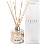 Lime Basil & Mandarin Reed Diffuser 200ml | Sophisticated Citrus | 10 Natural Fibre Reeds | Vegan & Paraben Free | 4+ Months | Handmade in UK - Fosse Living