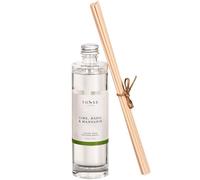 Lime Basil & Mandarin Reed Diffuser Refill 200ml + 10 Reeds | Sophisticated Citrus | Vegan & Paraben Free | Handmade in UK - Fosse Living