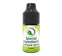 Lime Flavour Drop 1 Litre Highly Concentrated Versatile Food Flavouring - Vegan, Non GMO, Gluten Free