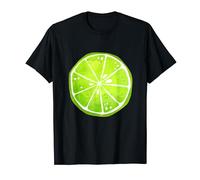 Lime Fruit Costume Sliced Lemon Funny Cute Halloween Party T-Shirt