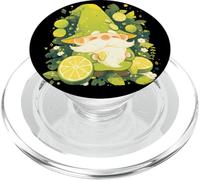 Lime Gnome Wildlife Lime Fruit Animal Art Gnome Lover PopSockets PopGrip for MagSafe