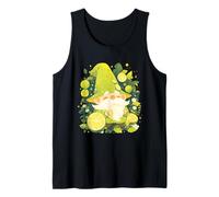 Lime Gnome Wildlife Lime Fruit Animal Art Gnome Lover Tank Top