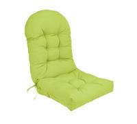 Lime Green Adirondack Chair Cushs Waterproof UV-Resint Extra Thick Patio Seat Pillow 112x48x10cm Garden Rocking Chair Cush Set of 1