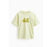 Lime Green I Can See the Sea Graphic Print T-Shirt 4-5 years