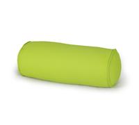 (Lime Green, Large 20x60cm) Round Shaped Bolster Pillow Case -100% Cotton cover Long Orthopaedic back Neck & Head Support Pillowcase Cylinder Bed Sleeping Pillow Case Covers