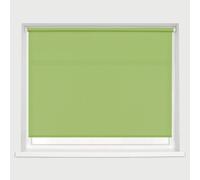 Lime Green Made To Measure Deluxe Daylight Roller Blinds Light Filtering Premium Fabric Easy Fit Metal Brackets Bedroom Living Room Office Child Safe 60cm Width x 160cm Length