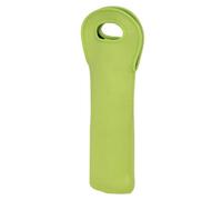 Lime Green Neoprene Wine Bottle Holder