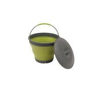 Outwell Collaps Bucket With Lid: Green Colour: Green