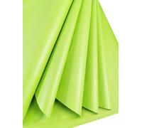 Lime Green Tissue Paper Sheets for Wrapping 60 Large Sheets, Light Green Acid Free Art Paper, Perfect for Gift Wrap, Storage, Packing, Art & Craft Bulk Pack Archiving Shredding 70 x 50cm Sheet Size