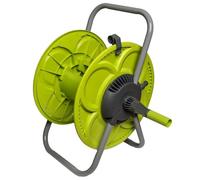 50m Capacity HOSE REEL Cart Trolley Pipe Storage, Wall Mountable/ Freestanding