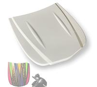 LiME LiNE Speed Shape Custom Paint Display Hood, ABS Plastic for Automotive Paint or Vinyl Wrap Model Hood (White)