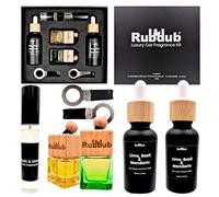 Lime, Mandarin Inspired Car Air Fresheners | Luxury Car Scent Diffuser Refill Gift Set | Strong, Long-Lasting Perfume with Vent Clips | 7-Piece Odour Eliminator by RubDub