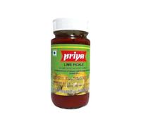 Lime Pickle 300G FromPriya Made with Fresh Lemons Authentic Spices and Oil Tangy and Spicy South Indian Style Pack of 1