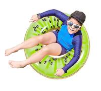 Lime Pool Float, Fruit Pool Float - Watermelon Kiwi Orange Lime Inflatable Fruit Tube Rings Swimming Rings | Large Fun Pool Ring Float, Floating Toys
