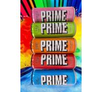 Lime Prime Cover Notebook, Note Book, Hardcover, 120 pages for writing, high quality lined paper 6x9: Teen Women Men Creative Work Office College School (Drinks Collection)