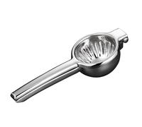 Lime Squeezer, Manual Lemon Juicer, Heavy Duty Stainless Steel Citrus Juicer Press, Max Extraction Hand Press Fruit Juicer, Premium Easy to Clean for Lemon Orange Citrus Silver,S