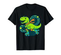 Lime Trail Roller Dinosaur Star Loop for Kid Children Tweens T-Shirt