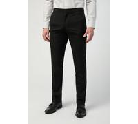 Limehaus Men's Tailored Fit Trousers in Black | Size: 40R Limehaus Black 40R