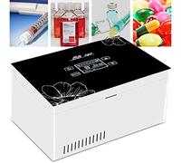 LIMEID High Volume Insulin Cooler/Insulin Refrigerated Box,Long Standby Rechargeable 2-25℃, Portable Diabetic Fridge for Home/Car/Travel/Camping,2*battery