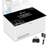 LIMEID Large capacity Portable Insulin Cooler Refrigerated Box Travel Drug Reefer Mini Medicine Refrigerated Box with Car USB Charging Large Refrigeration Space 2-25 ℃,2*battery