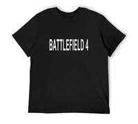 Limeiren Battlefield 4 Unisex 100% Cotton Short-Sleeve T-Shirts Black L